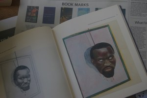 "Steve Biko" and "Autoportrait devant le miroir" (both 1990) in Breyten Breytenbach, A Monologue in Two Voices (Fourthwall Books)