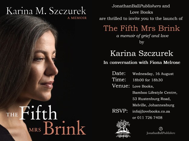 Love Books Invitation_The Fifth Mrs Brink