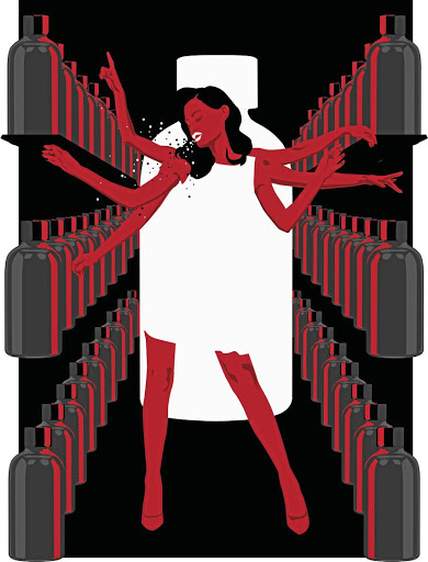 Keith Tamkei's illustration for Toni's Touch